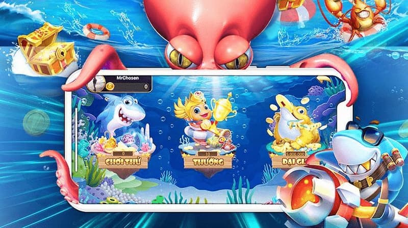 Tựa game bắn cá được quan tâm và yêu thích tại HB88